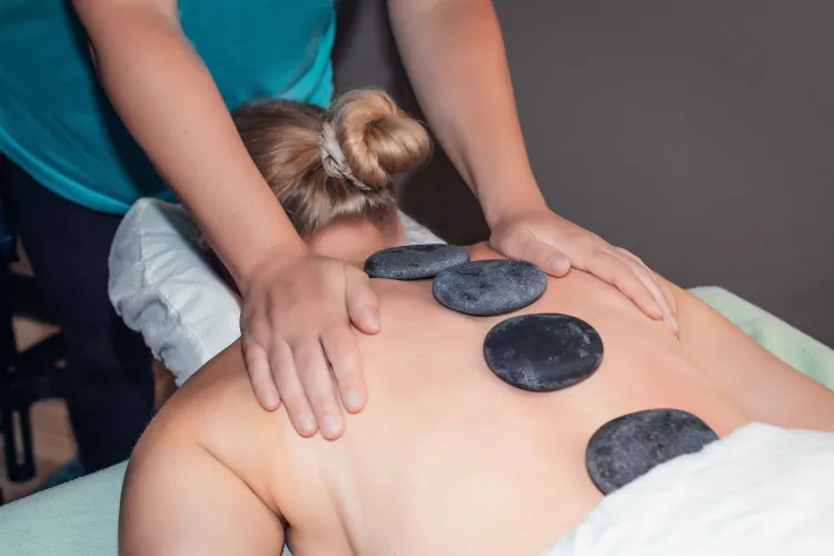 Hot stone Massage Service in Deira